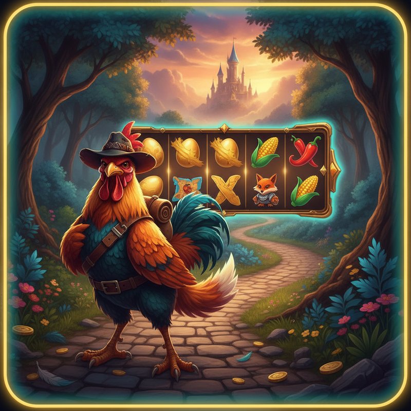 Chicken Road 2 schermata di gioco con gallina sulla strada